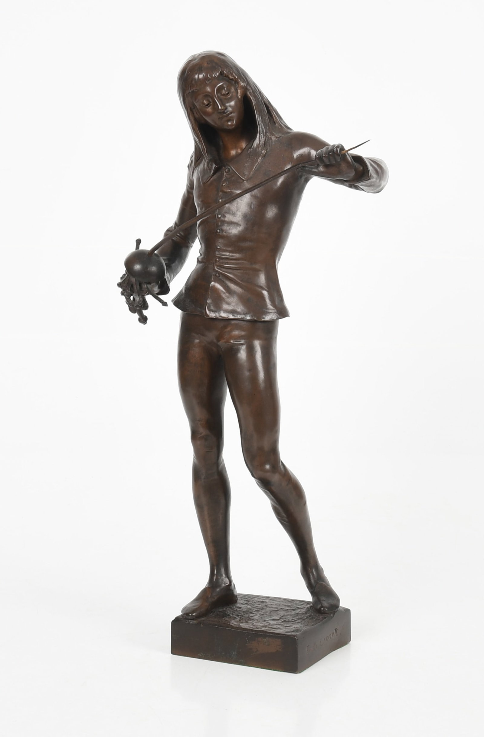 Emile Laporte (1858-1907) L'Escrimeur (1 of 8)