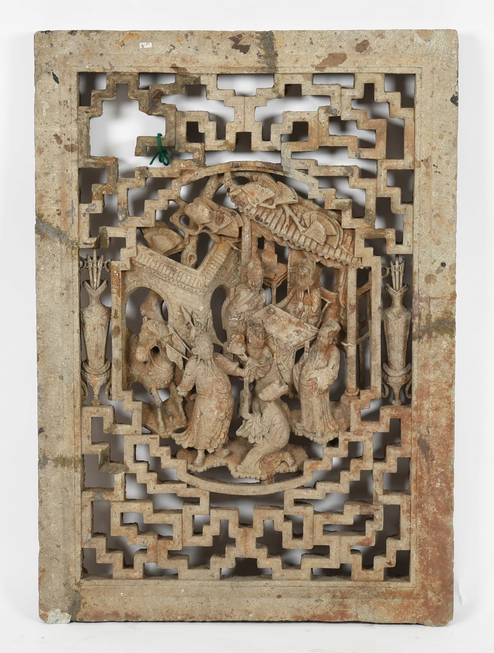A Chinese Carved Stone Window (1 of 10)