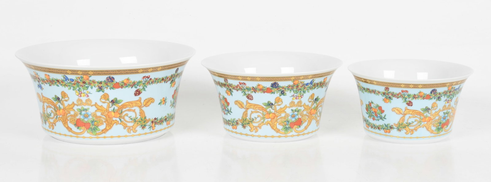 Rosenthal for Versace "Jardin" Pattern Serving Ware - 7