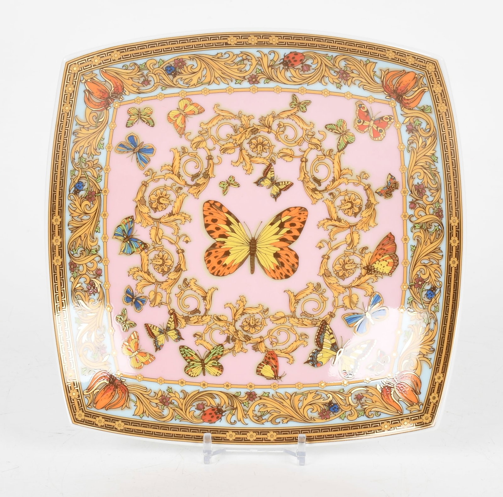 Rosenthal for Versace "Jardin" Pattern Serving Ware - 8