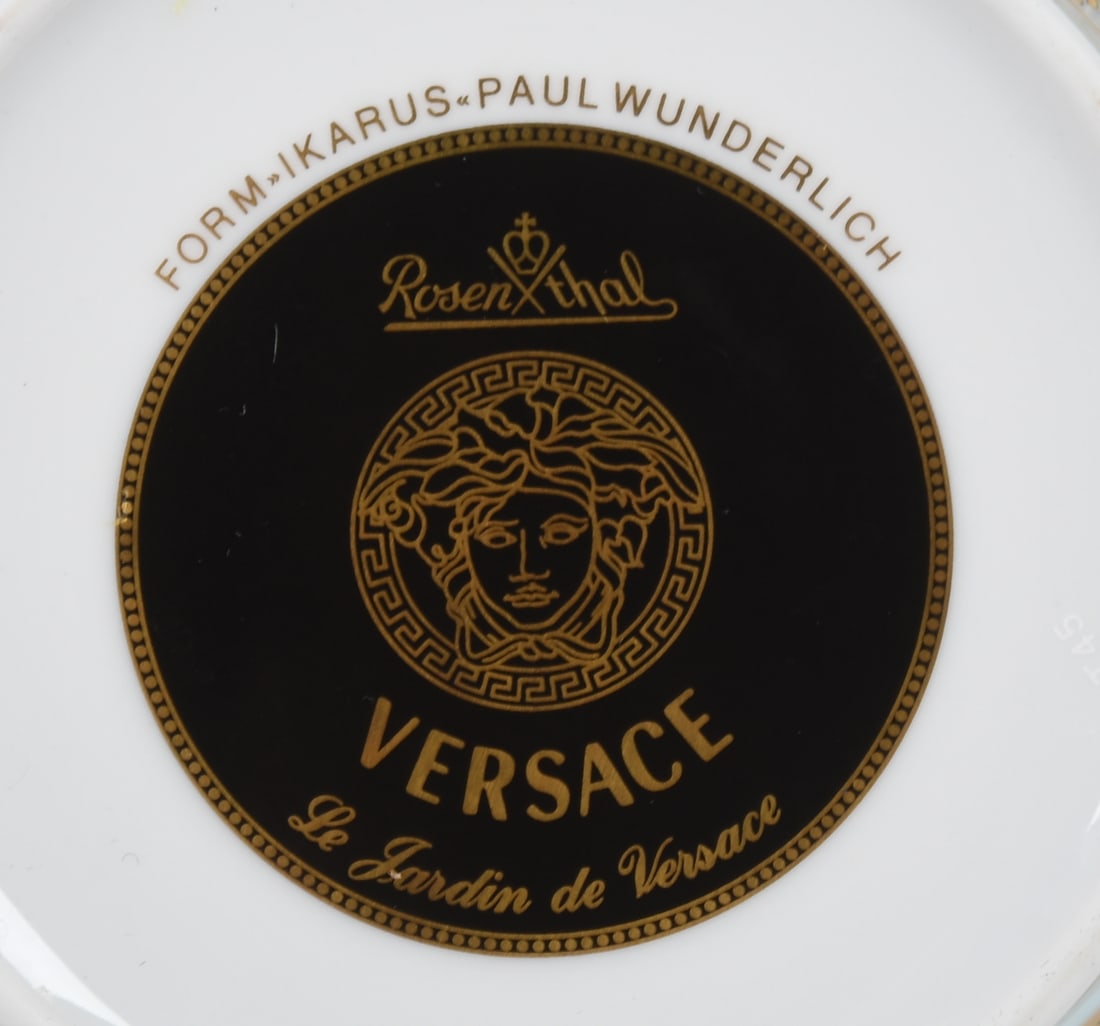 Rosenthal for Versace "Jardin" Pattern Dinnerware - 8
