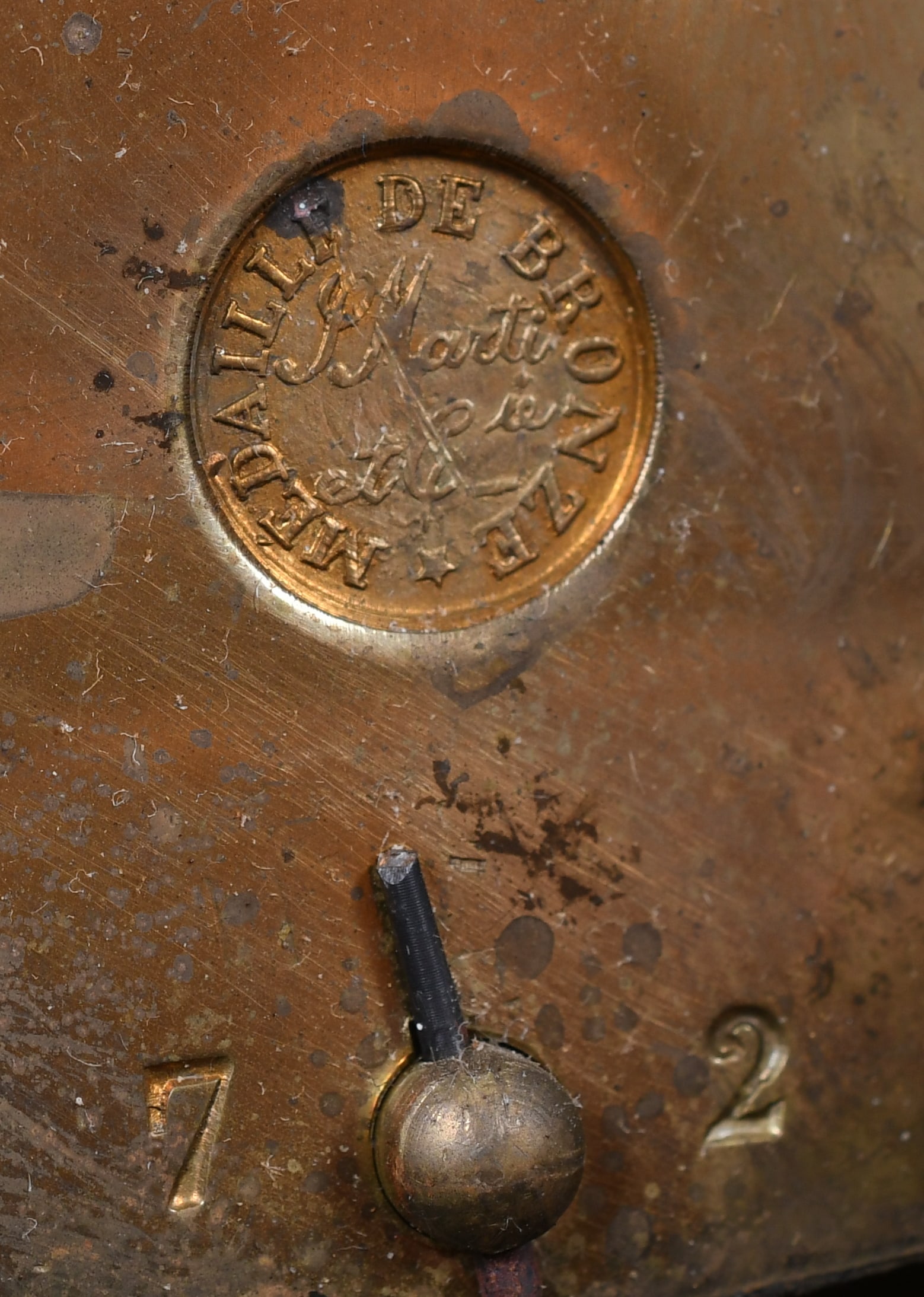 A Brocot Mantel Clock - 9