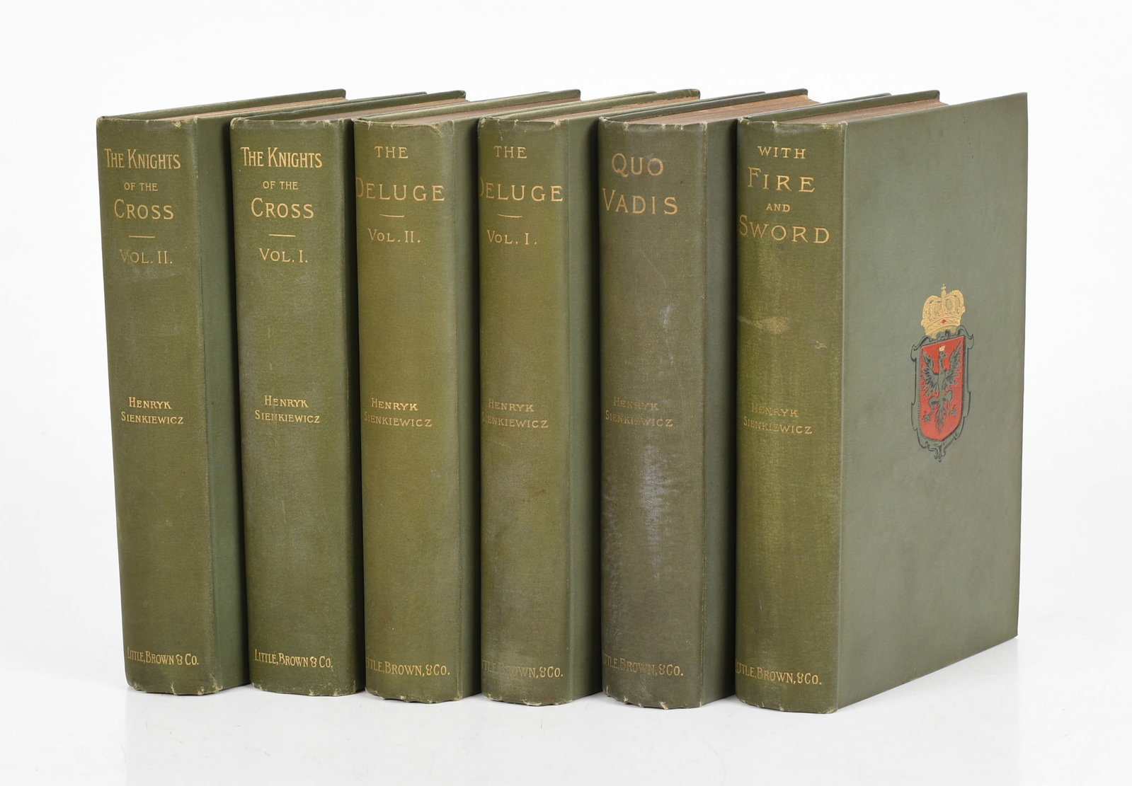 Henryk Sienkiewicz (Polish, 1846-1916), Six Books (1 of 5)