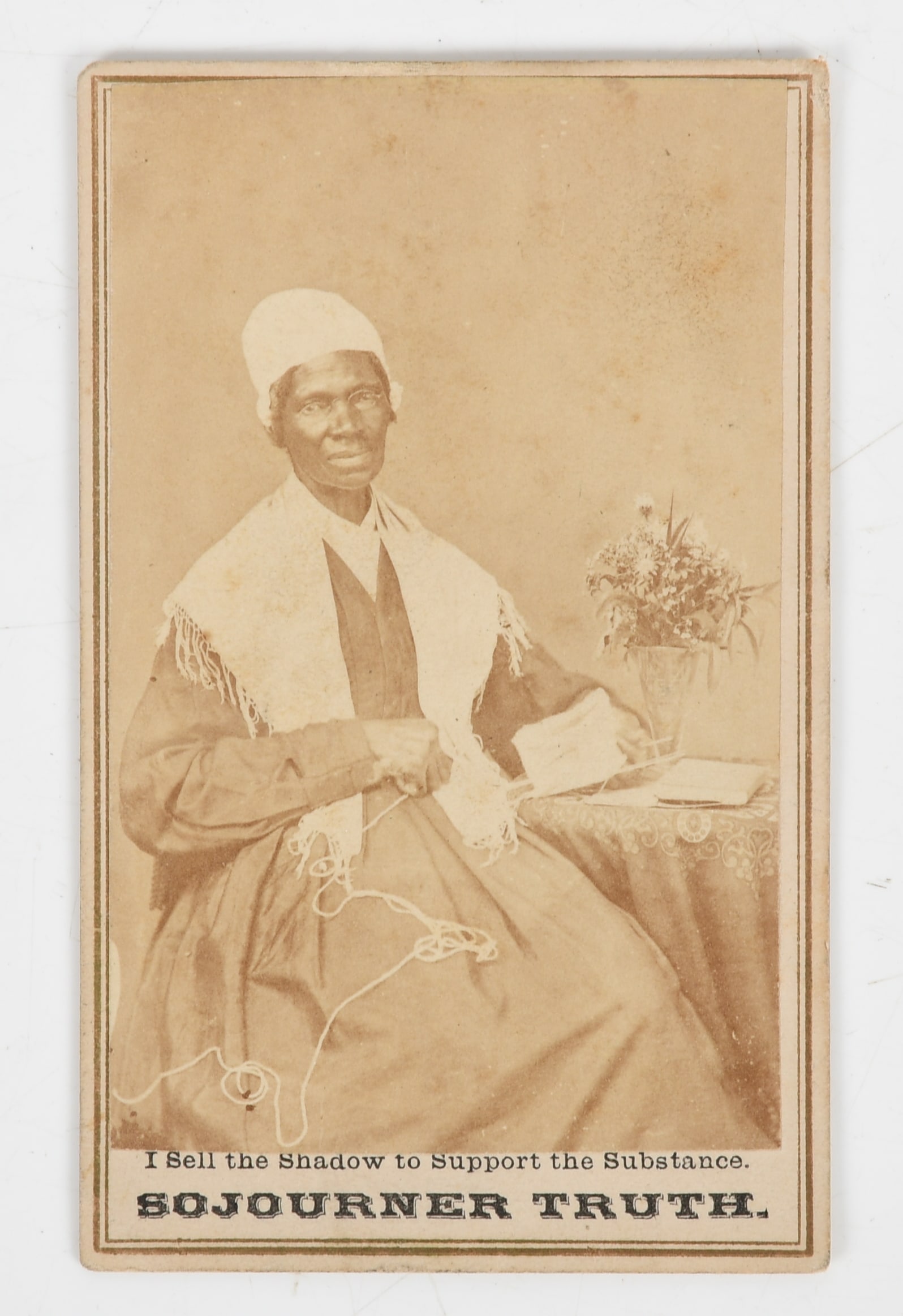 Sojourner Truth, Civil War Era Carte de Visite (1 of 4)