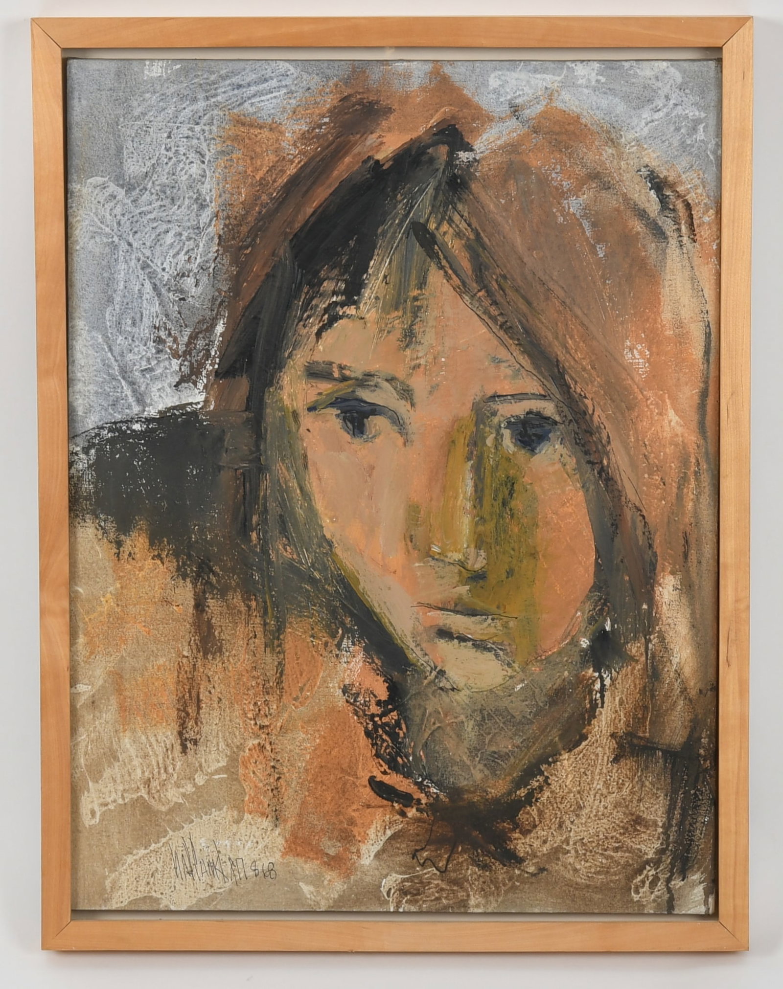 Gino Hollander (American, 1924-2015), Portrait of a Girl, 1968 (1 of 4)