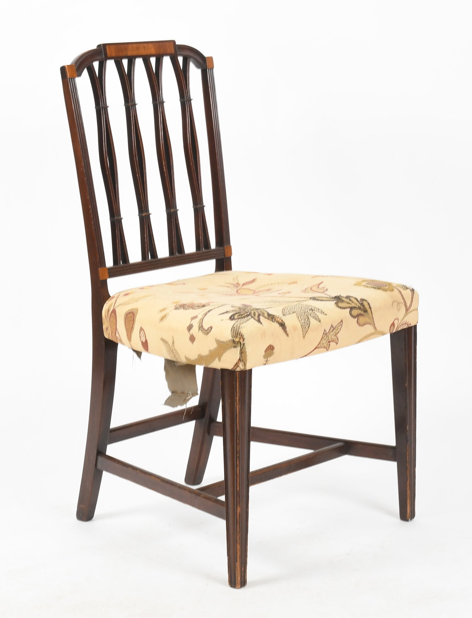 A Federal Mahogany Side Chair, Probably Massachusetts, c. 1790-1810 (1 of 8)