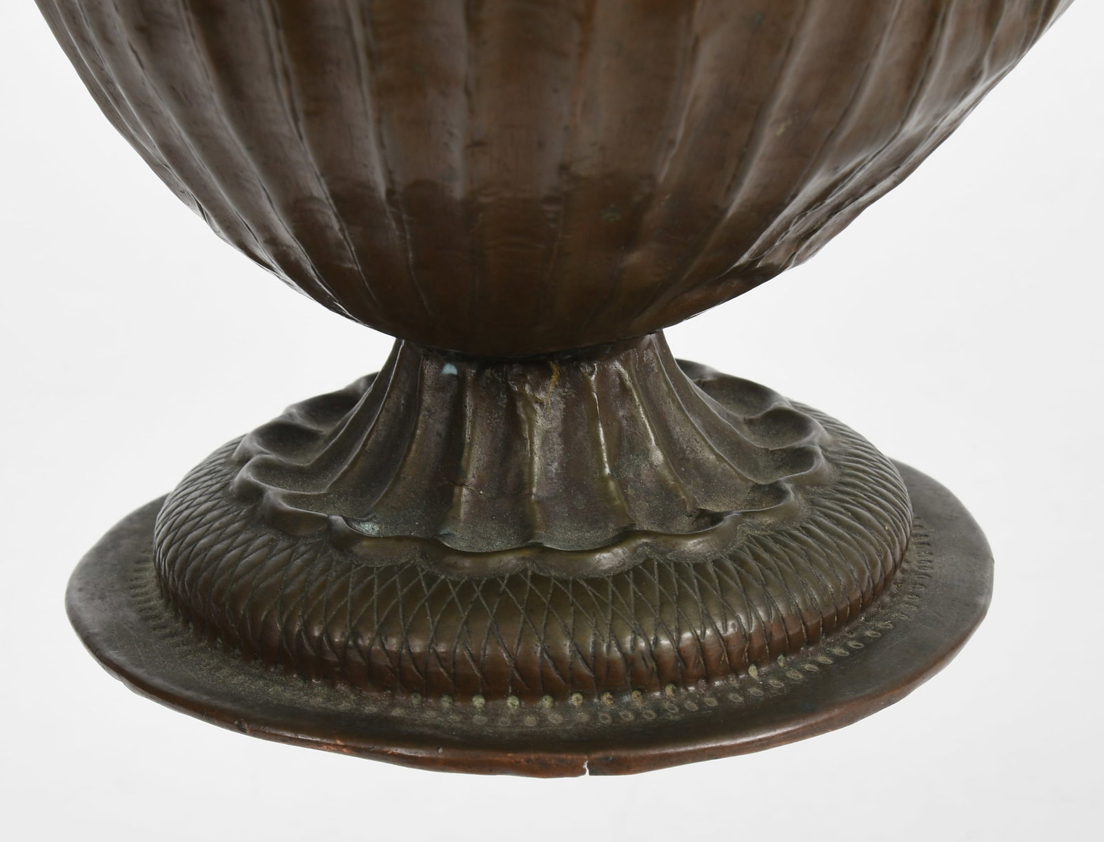 A Repousse Copper Wine Ewer - 6