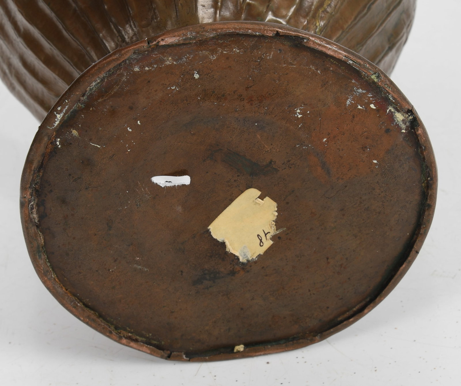 A Repousse Copper Wine Ewer - 7