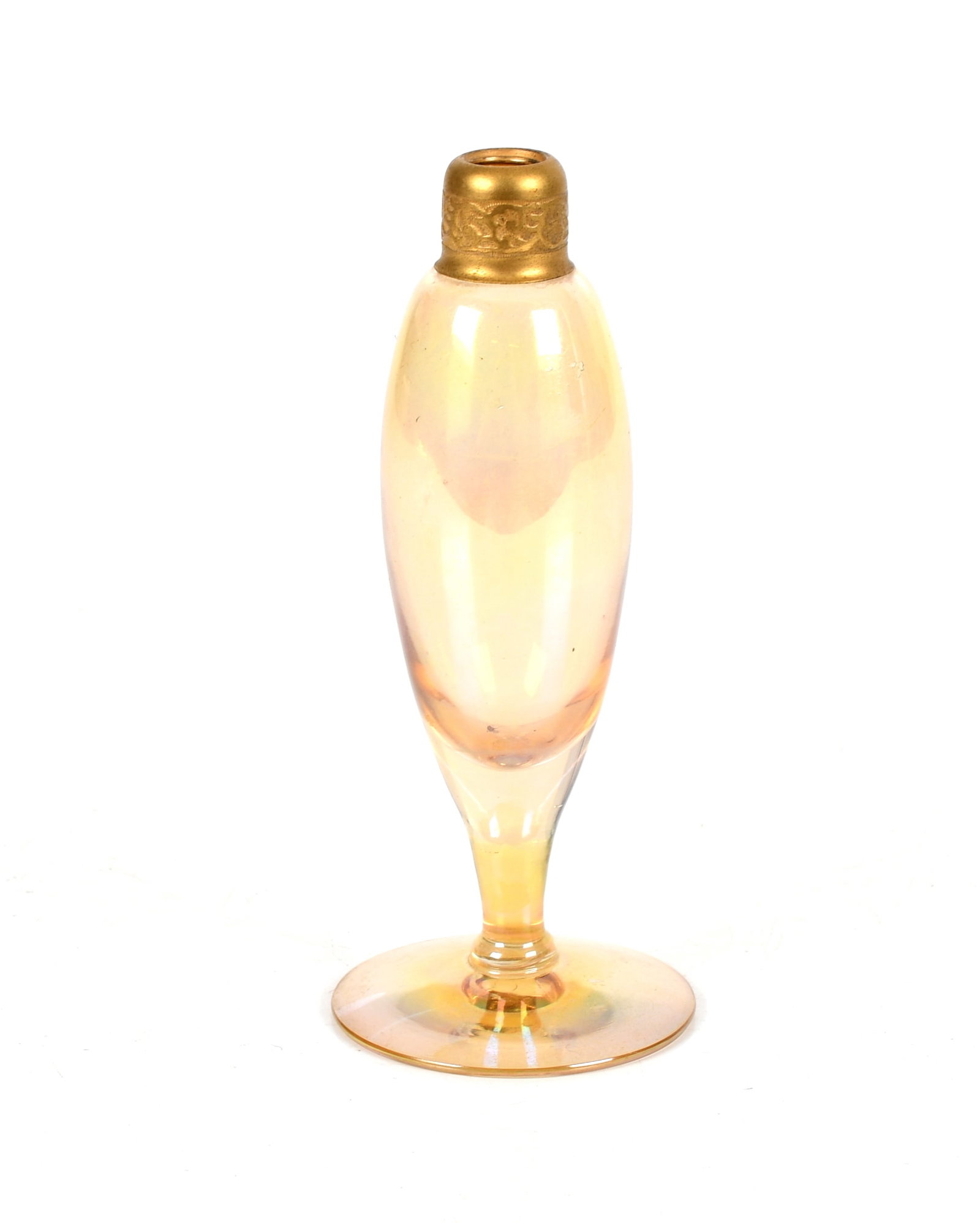 An Art Deco Iridescent Glass Perfume Bottle, c. 1930 (1 of 5)