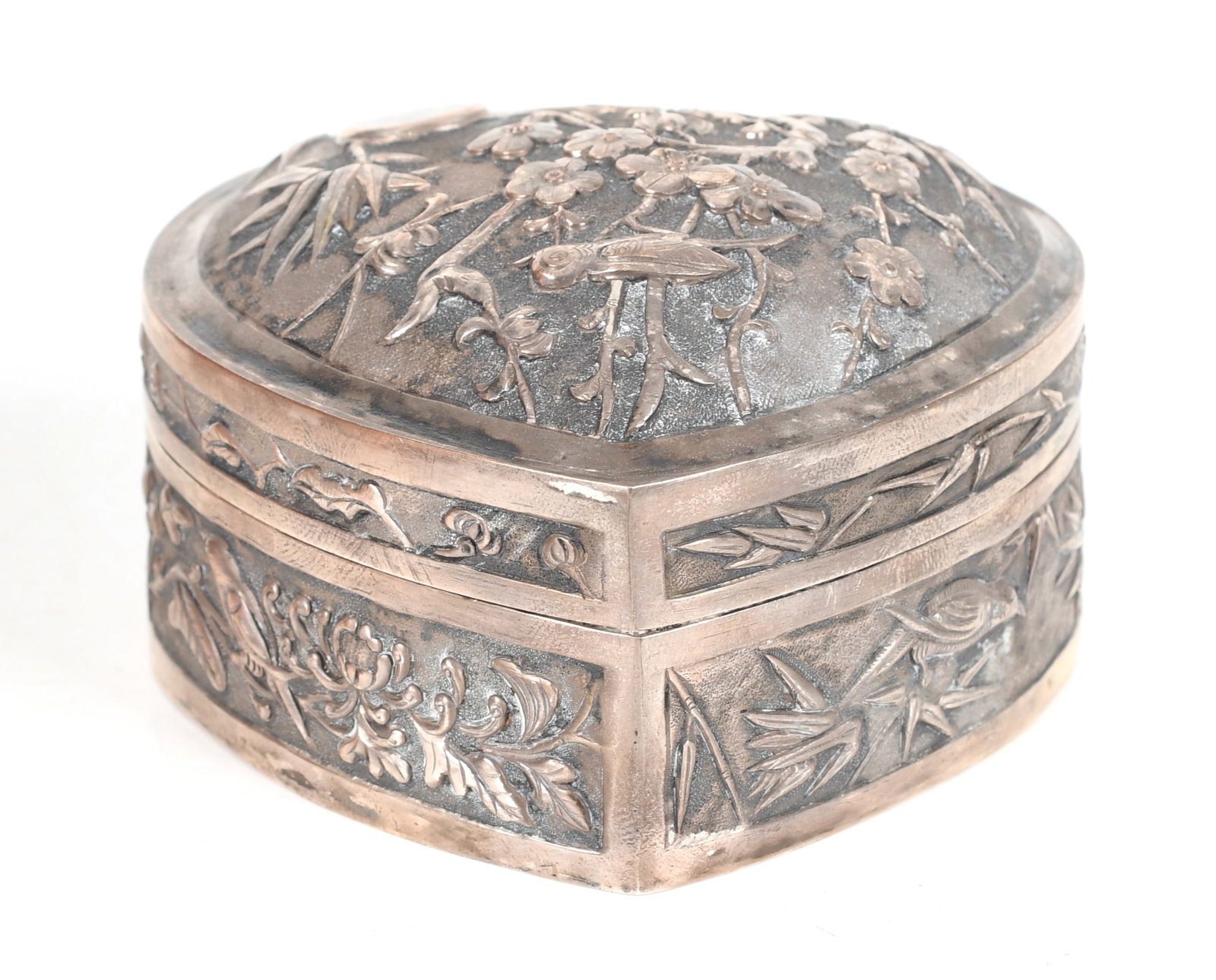 A Chinese Export Silver Box (1 of 6)