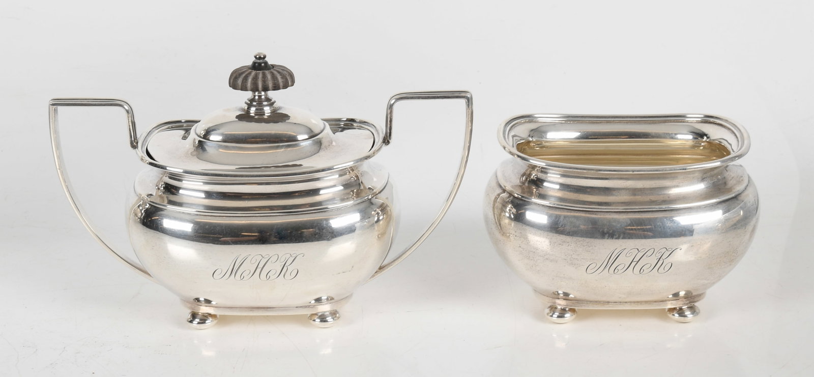A Five Piece Sterling Silver Tea Set - 6
