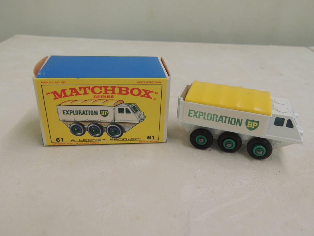 Matchbox: Lesney; Alvis Stalwart BP exploration truck No. 61