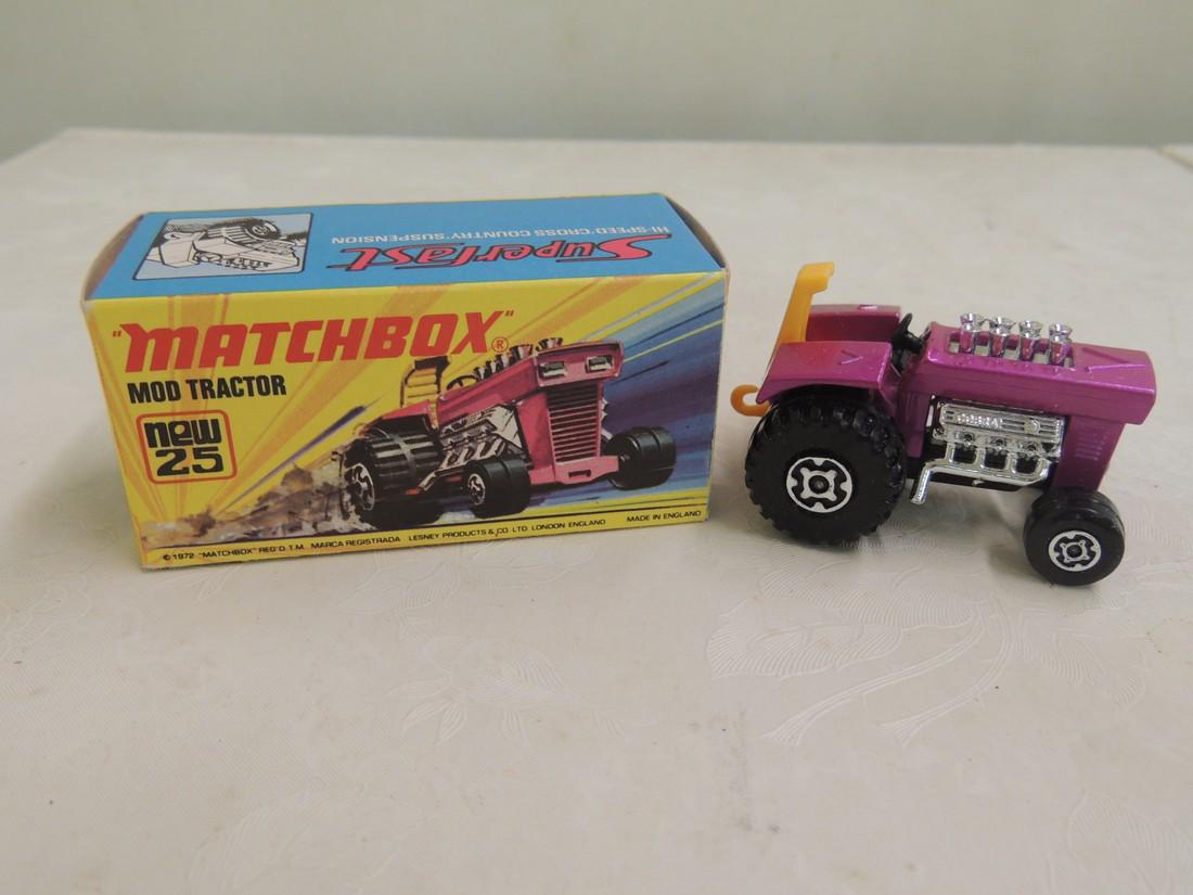 Matchbox: SUPERFAST Lesney; Mod Tractor New No. 25