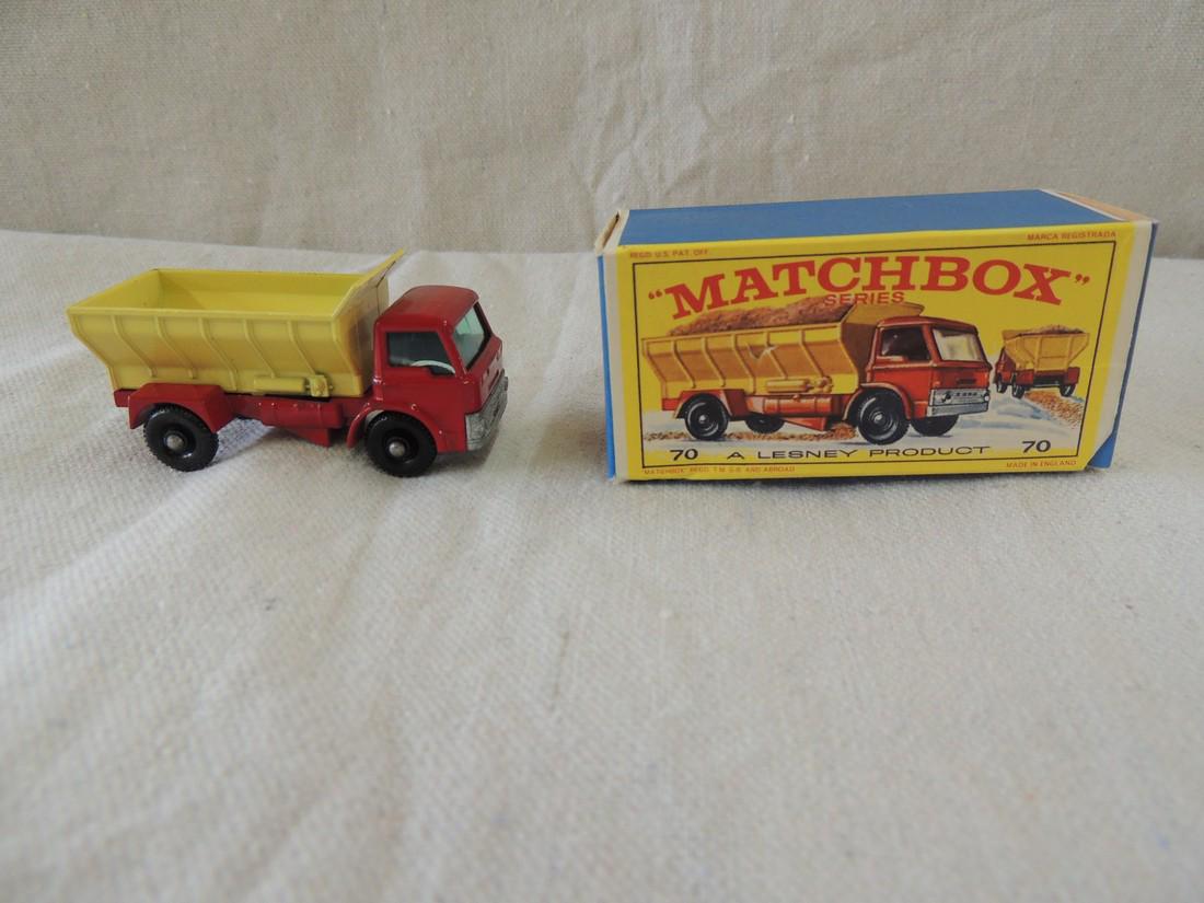 Matchbox: Lesney; Grit spreading truck; No. 70