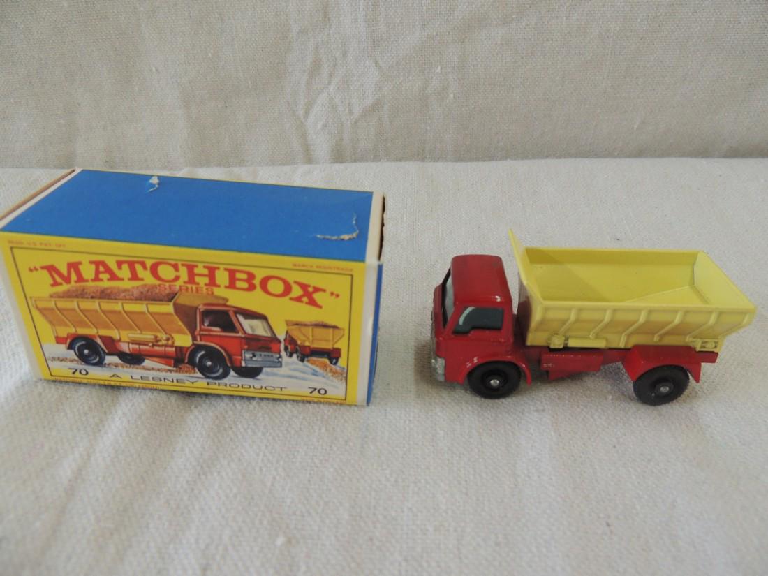 Matchbox: Lesney; Grit spreading truck; No. 70