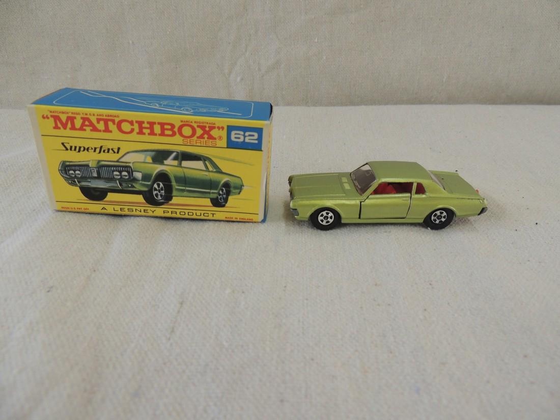 Matchbox: Lesney; Mercury Cougar; New No. 62