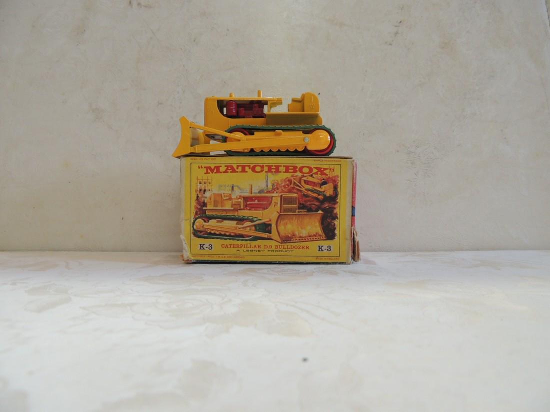 Matchbox: Matchbox King Size K3; caterpillar D9 bulldozer
