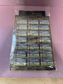 general store counter display razor blades