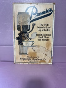 Vintage Premier Coffee Advertisment