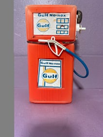 Gulf Gas Pump Coin Bank