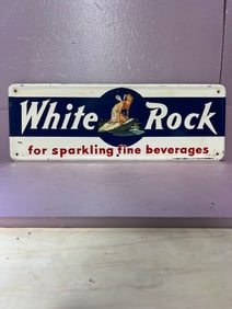 White Rock Beverage Sign