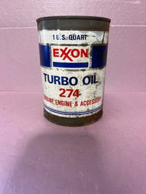 Exxon Airplane Oil