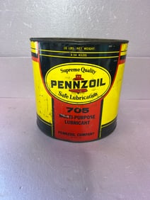 Pennzoil Lubricant Can