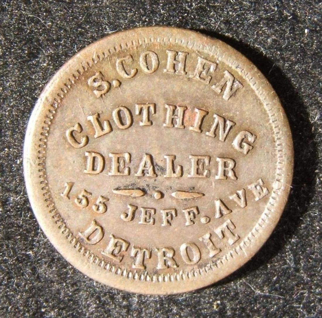 American Civil War-era Jewish S. Cohen of Detroit (1 of 2)