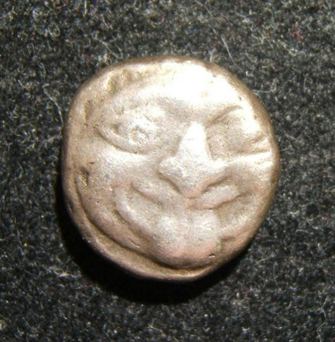 Greek Parion 3/4 Drachm/AR Tetrobol Gorgoneion head (1 of 2)