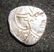 Ancient Celtic Gaul Rhone Valley AR Denarius coin Roma