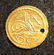 Ottoman gold hammered Zeri Mahbub coin dated 1223/1808