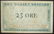 Danish Brigade in Germany 25 Ore currency banknote, low