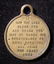 American Jewish prayer/good luck Judaica tallion with - 2