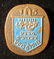 Colored donor pin of 1964 15th Jerusalem Post newspaper
