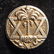 Eretz-Israeli 1st version Bezalel-style emblem of