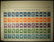 JNF/Jewish National Fund/KKL 1947 12-Tribes stamp sheet