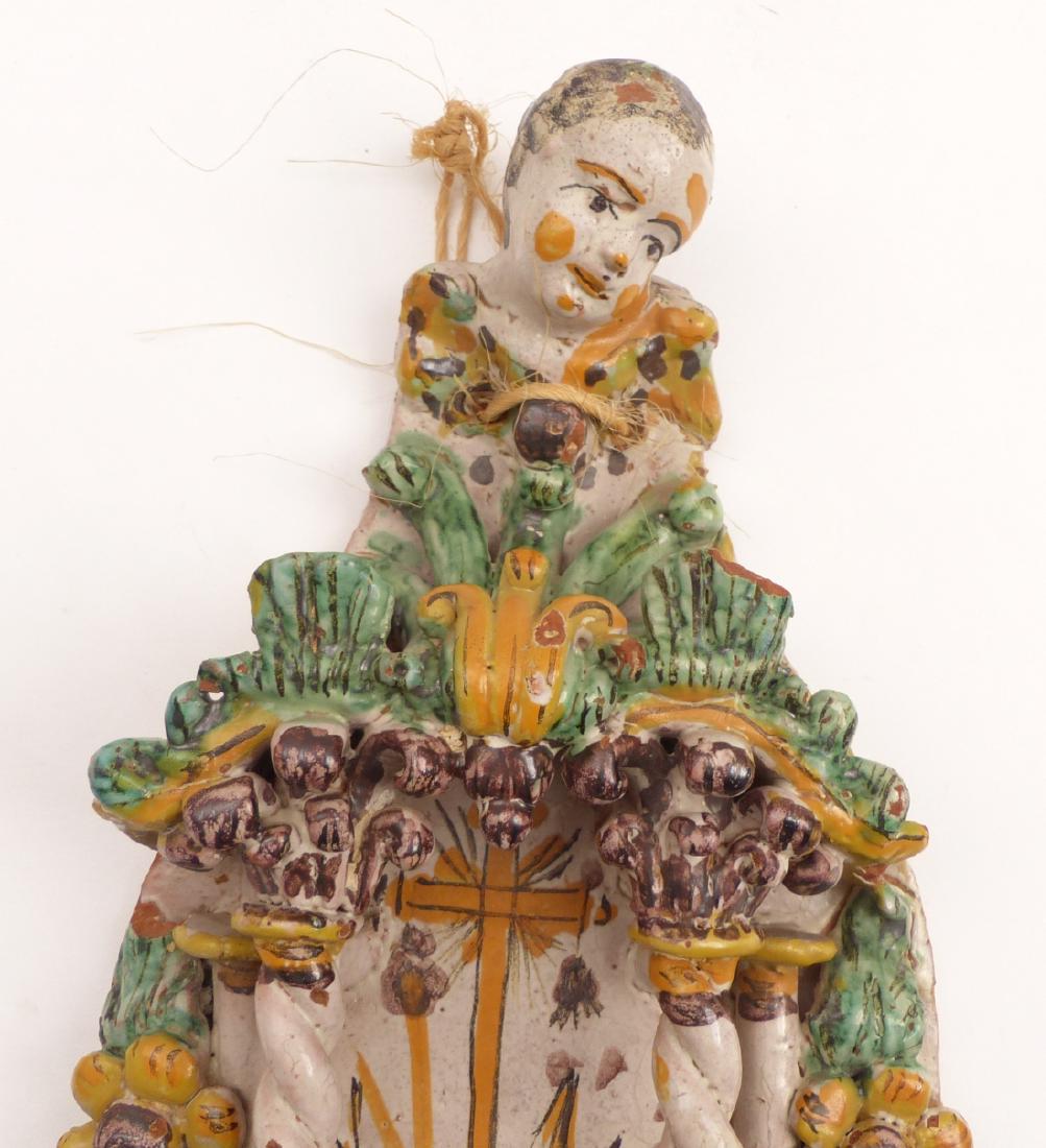 Wand-Weihwasserbecken (Acquasantiera)—Italien, wohl (1 of 3)