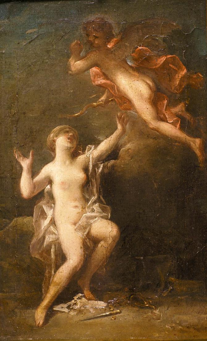 Französische Schule - spätes 18. Jh.—Venus und Amor— (1 of 2)