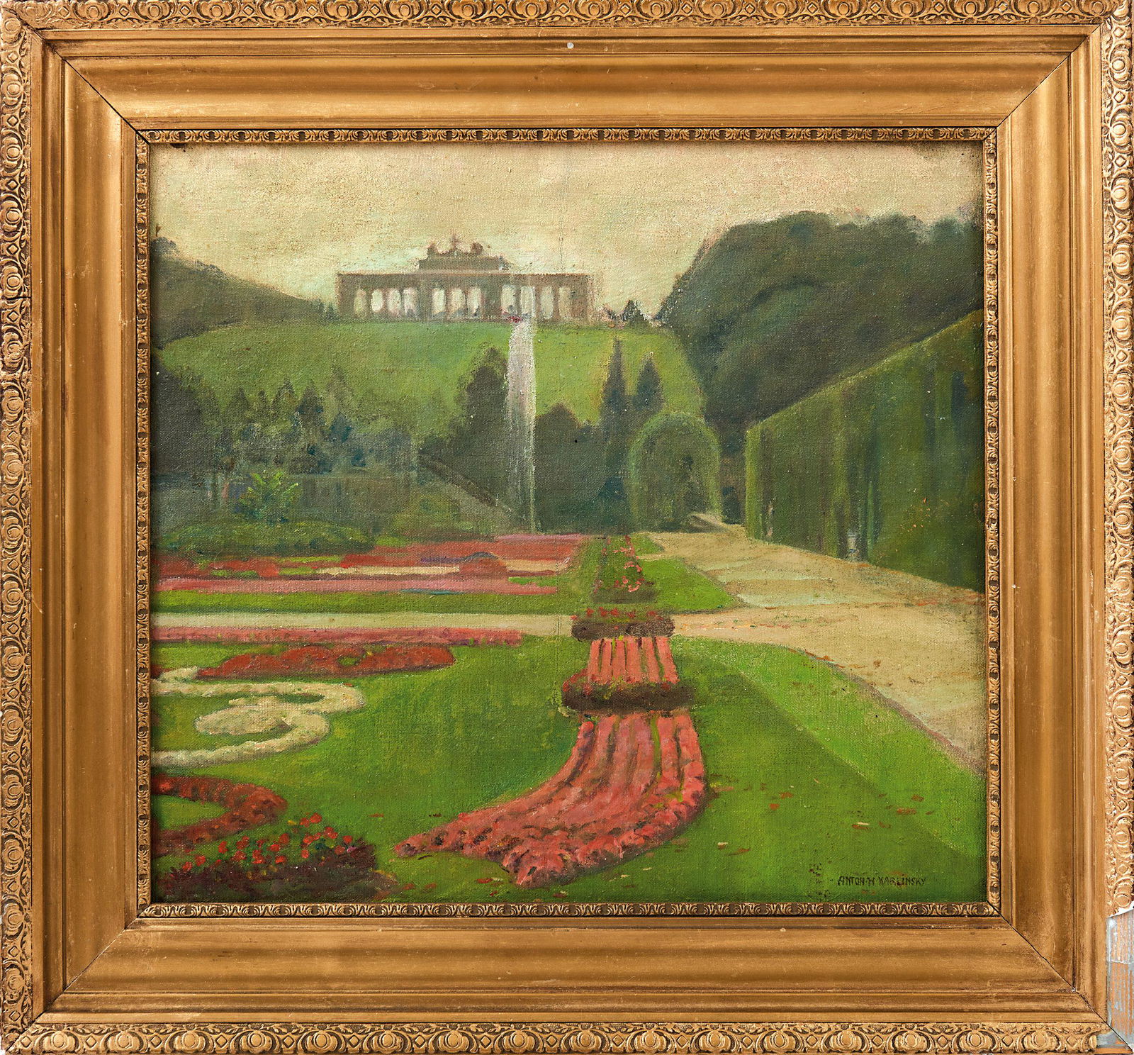 Karlinsky, Anton Hans â€” Blick auf die Gloriette im (1 of 1)