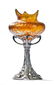 Vase in versilberter Montierung, Johann Loetz Witwe,