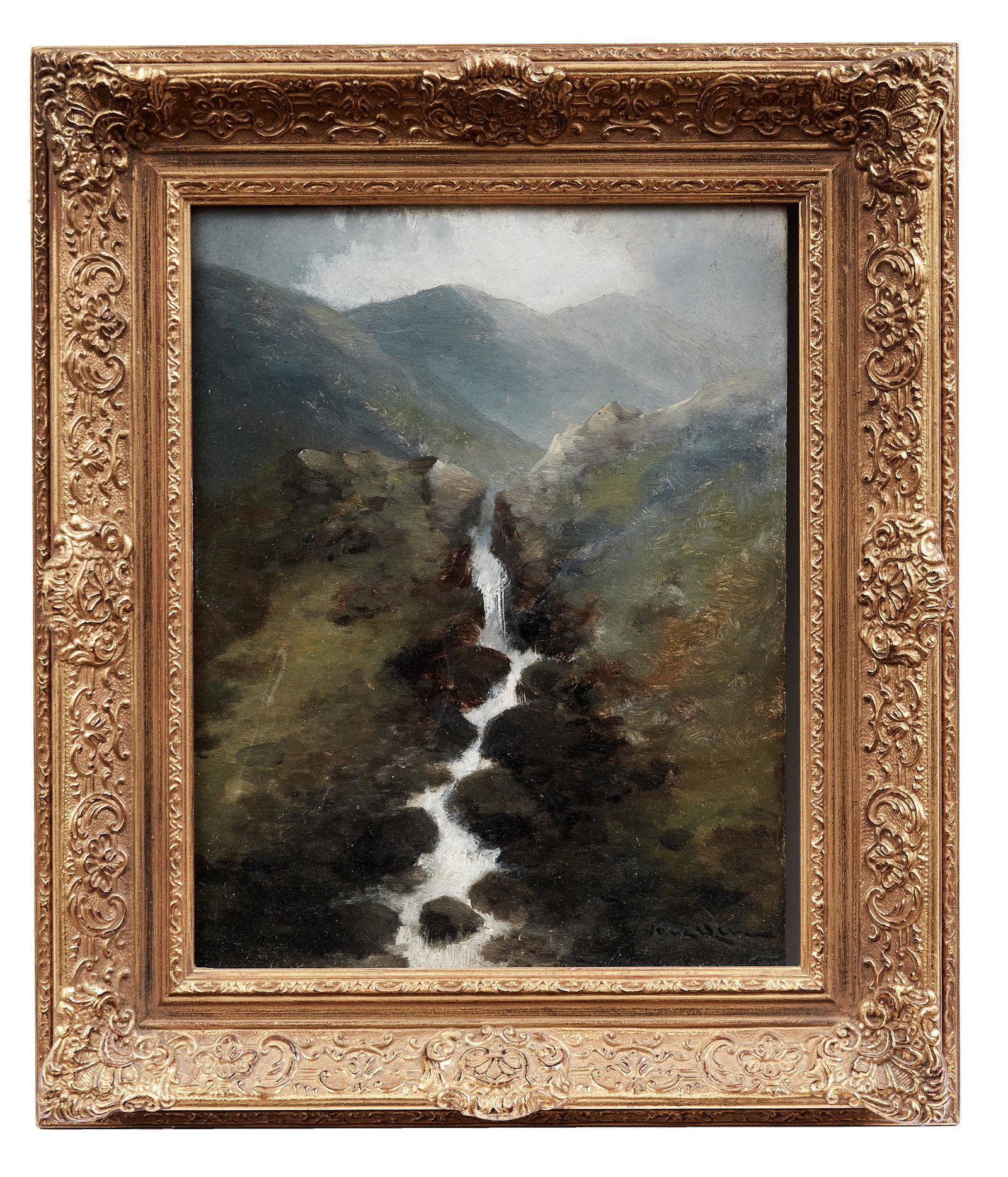 Hees, Gustav Adolf von: Gebirgsbach (1 of 1)