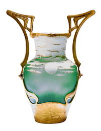 Vase in Montierung, Ludwig Moser & Soehne, Meierhoefen