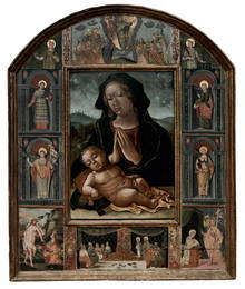 Liberale da Verona, Maria mit dem schlafenden