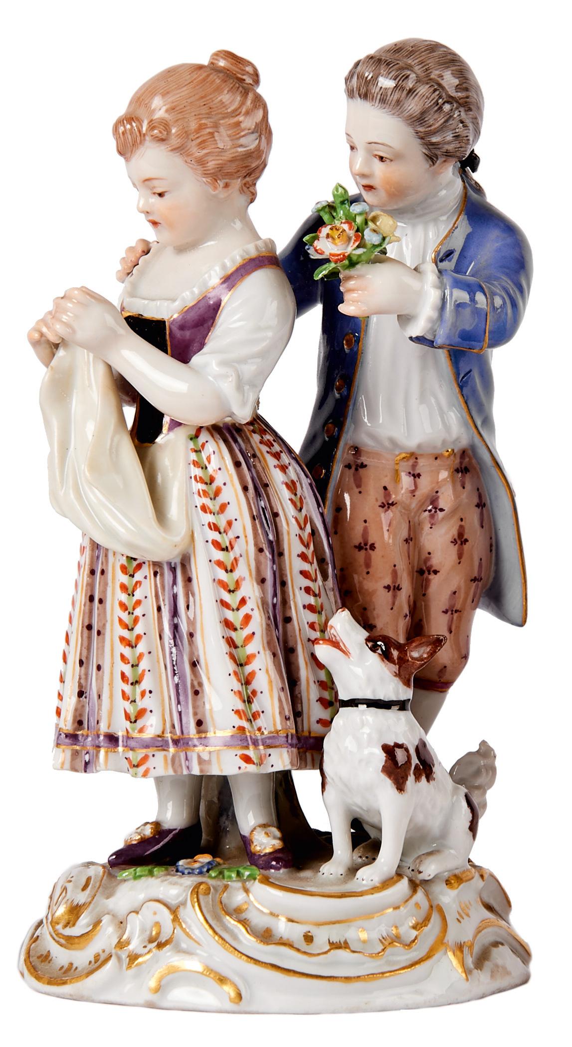 Die kleine Hartnaeckige : Meissen, um 1900 (1 of 1)