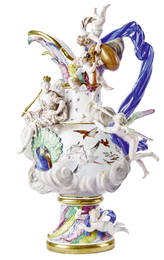 Elementevase "Luft" : Meissen, 19. Jh.