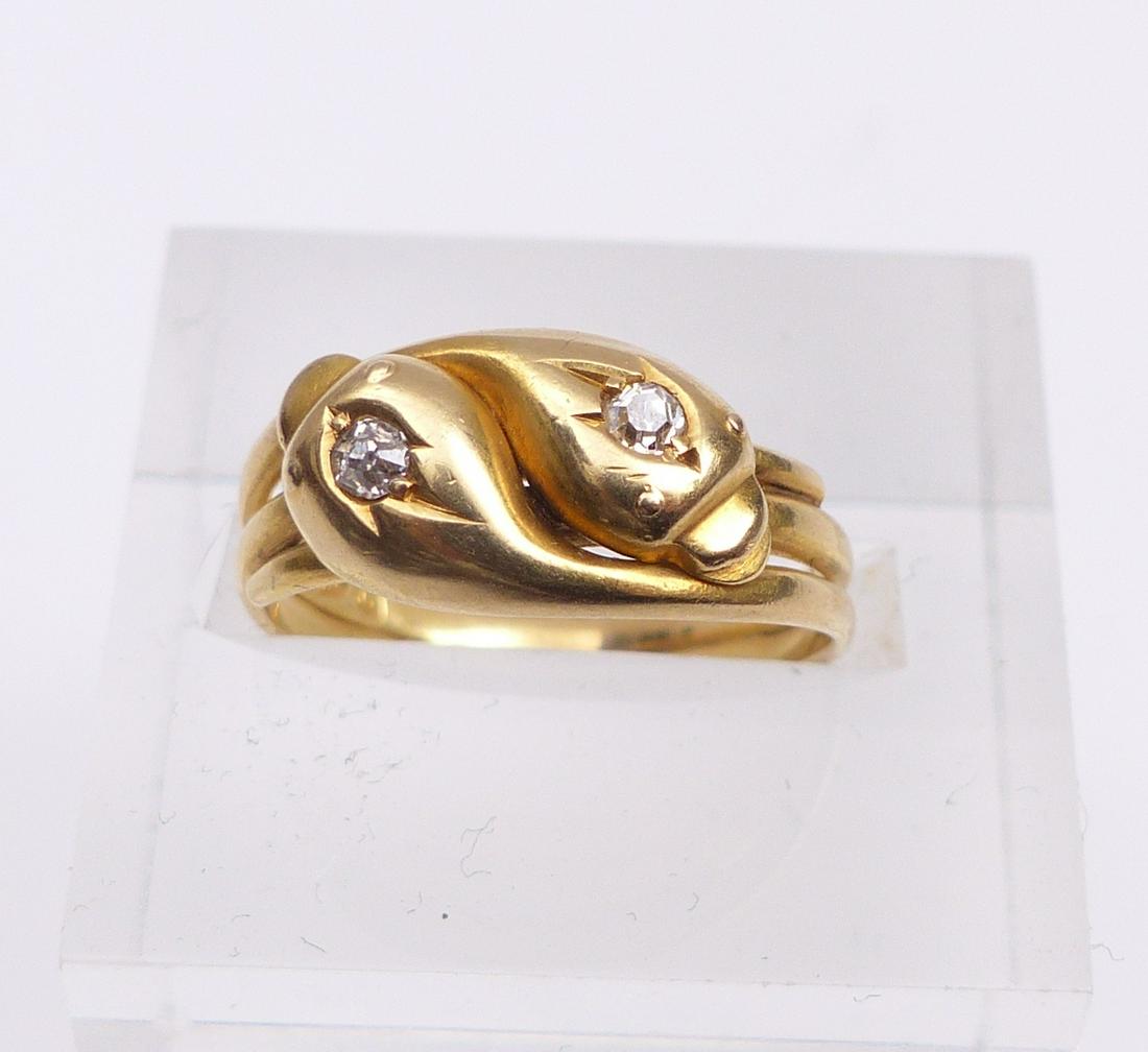 Schlangenring : Chester, E. 19. Jh. : (1 of 2)