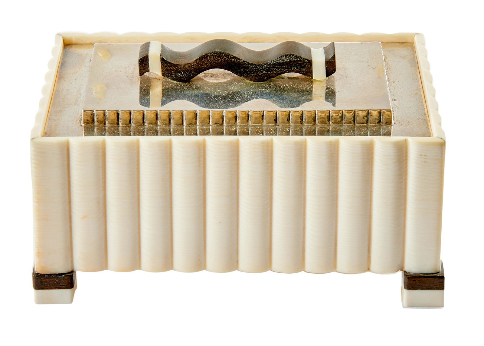 Art-Deco-Dose im Bauhaus-Stil : Um 1920/25 : (1 of 1)