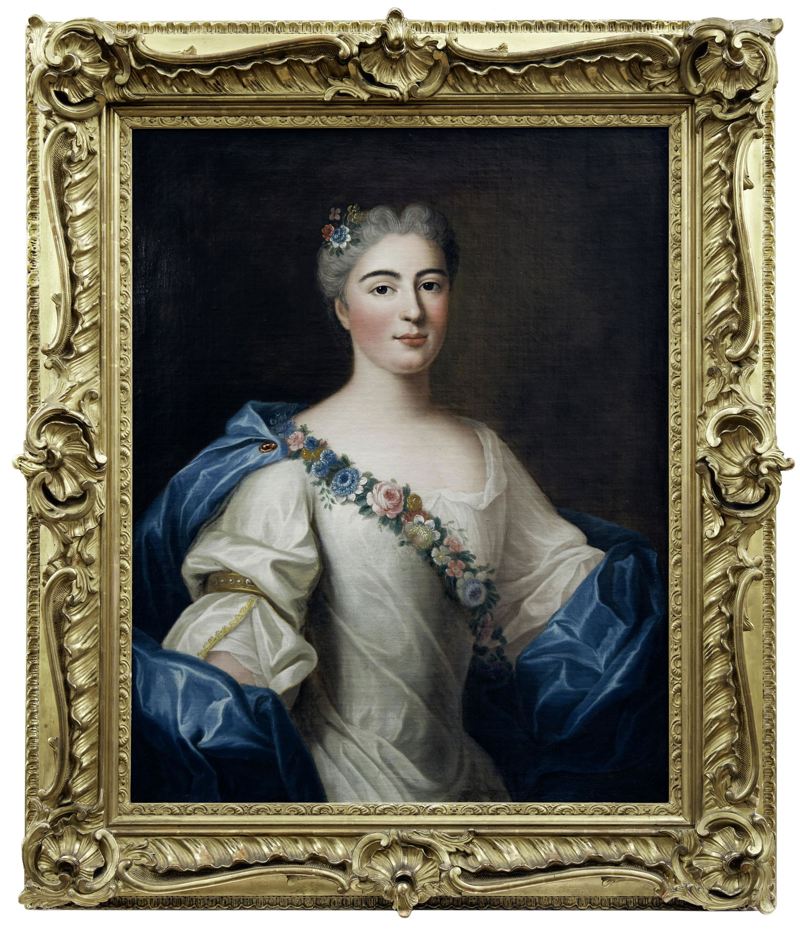 Portrait der Madame AÃ¯sse, Franzoesische Schule des 18. Jahrhunderts aus dem Kreis des Gaubert (1 of 1)