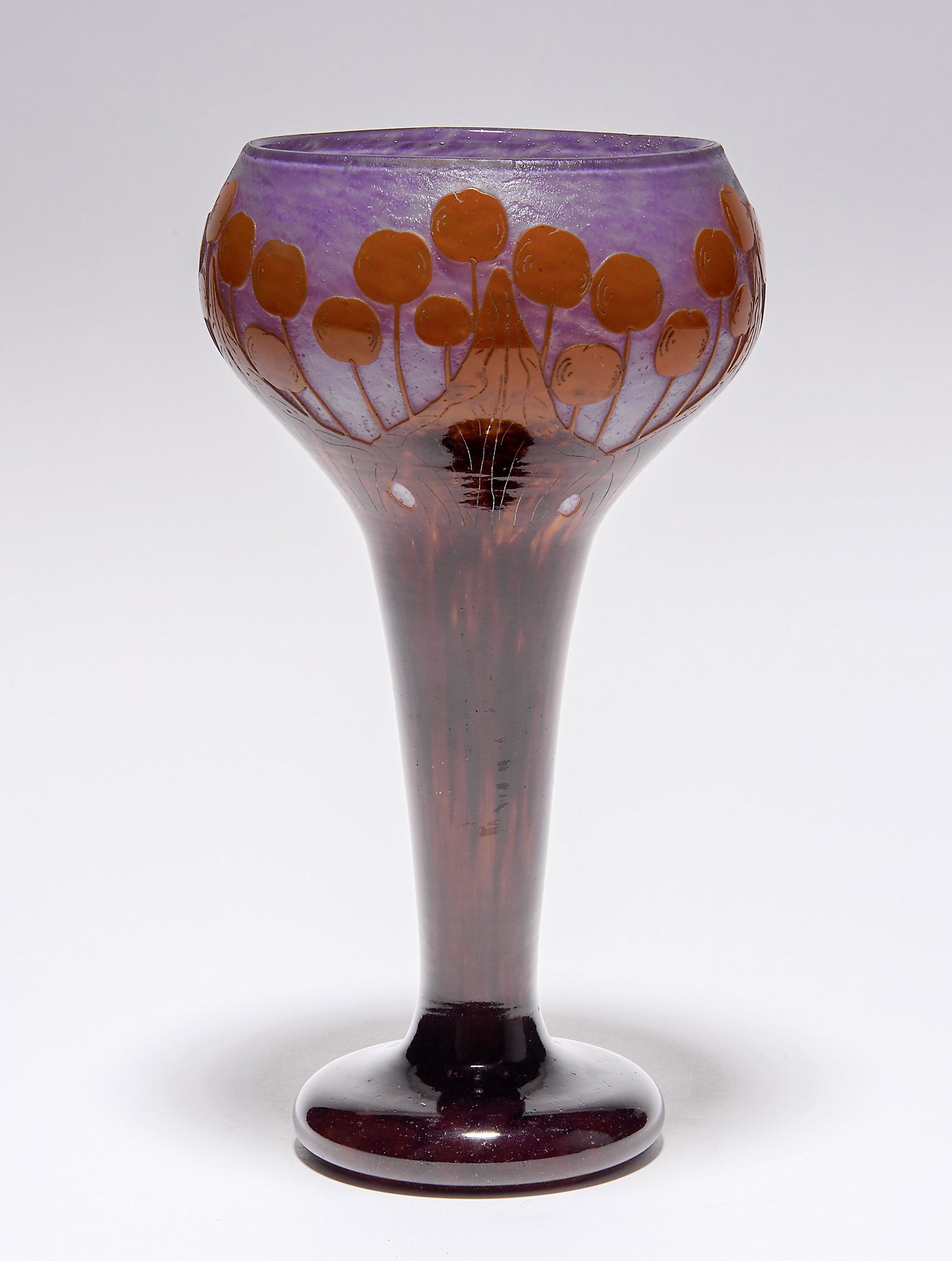 Vase ''Cerises'', Verreries Schneider, Epinay-sur-Seine - 1918-21 (1 of 1)