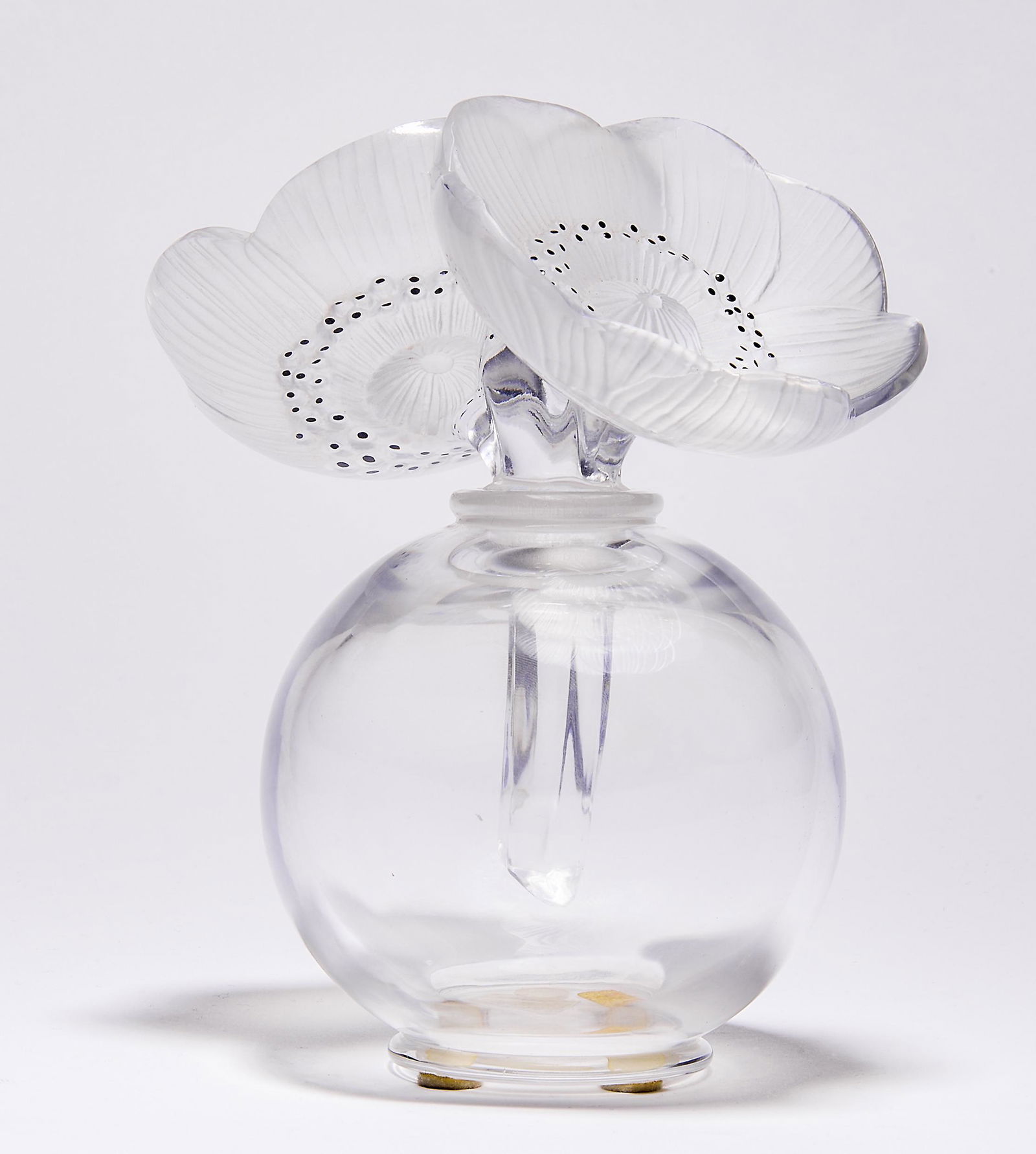 Glasobjekt ''Vase deux Anemones'', Rene Lalique, Wingen-sur-Moder - um 1931 (1 of 1)